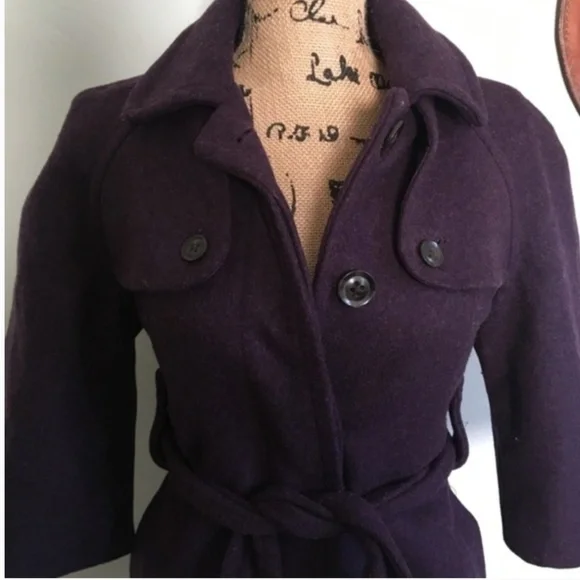 Cute Gap purple coat - Picture 2 of 5